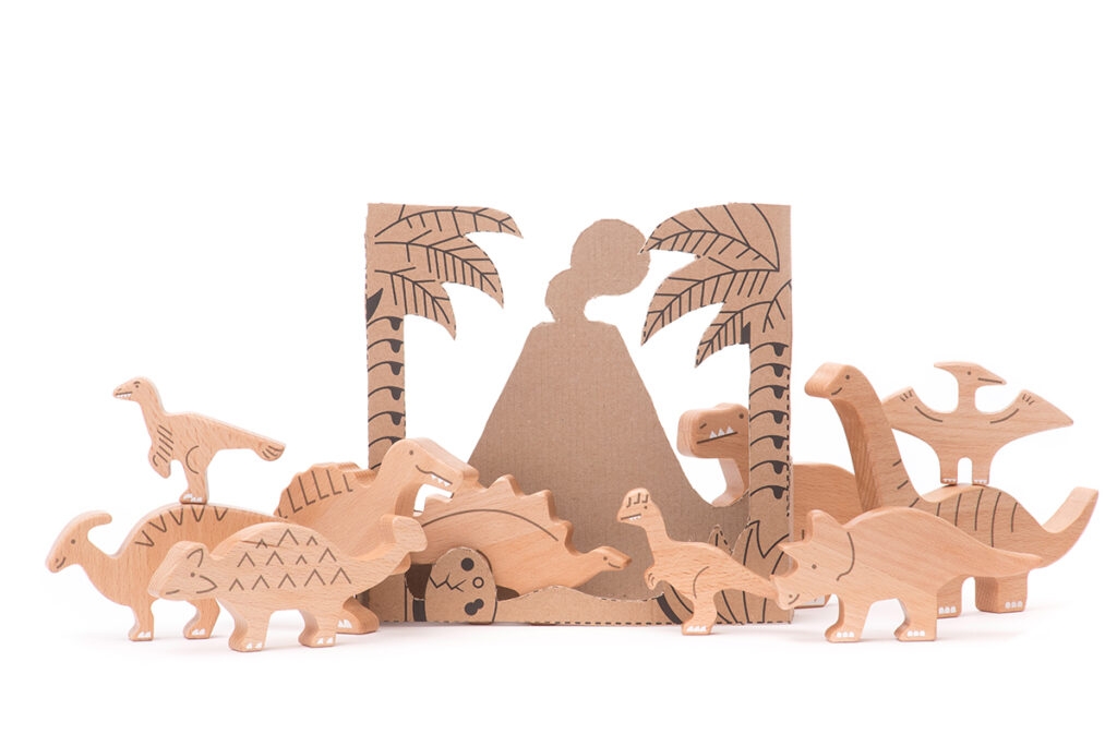 BAJO Dinosaurier Set Bajosaurier BAJO Dinosaurier Set Bajosaurier