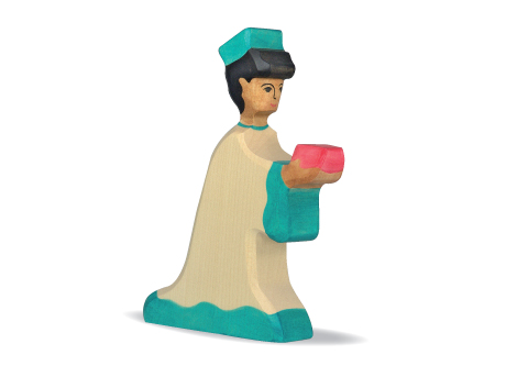 HOLZTIGER König Melchior, grün HOLZTIGER König Melchior, grün