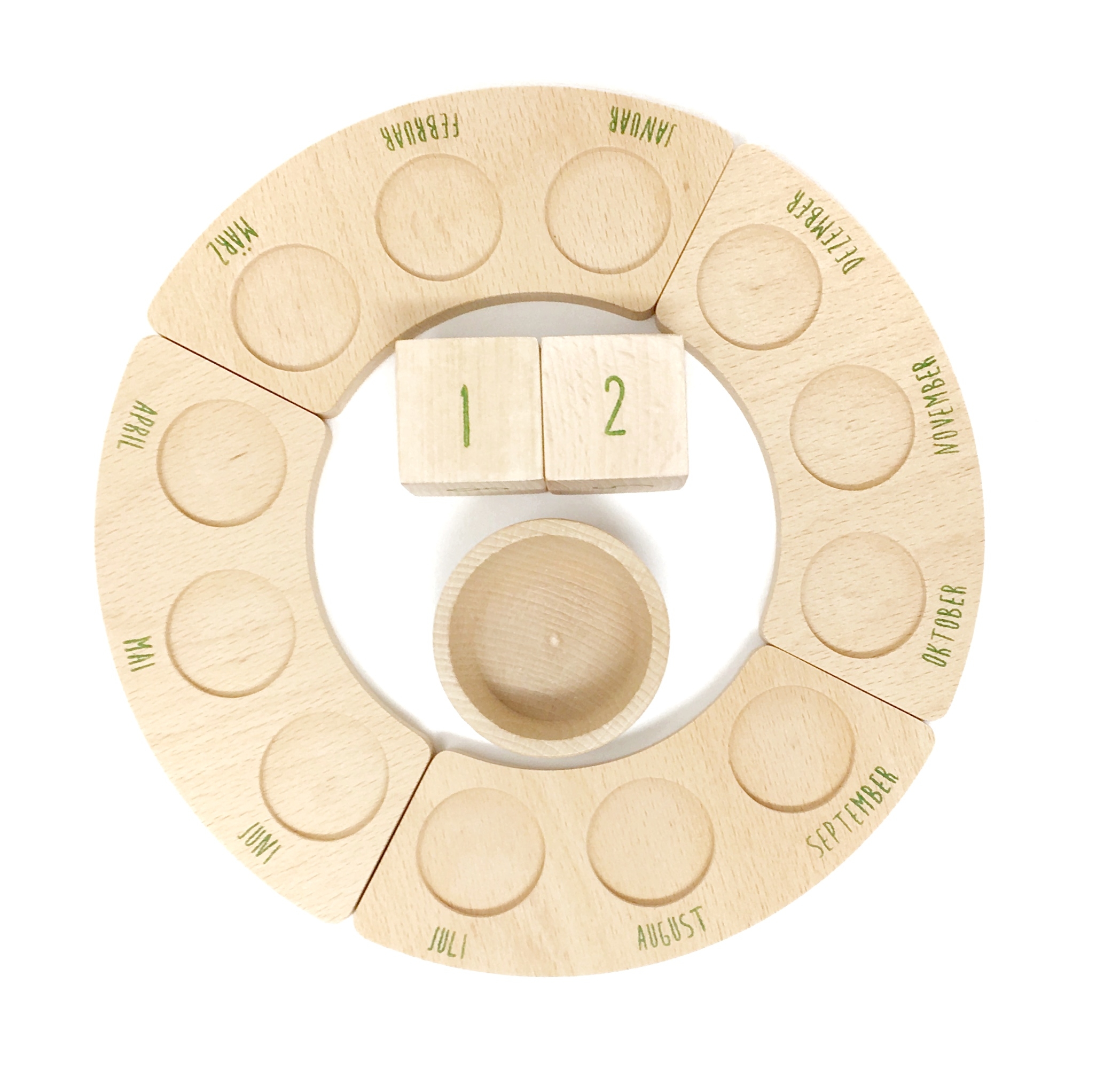 Grapat Immerwährender Kalender - ohne Nins (deutsch)