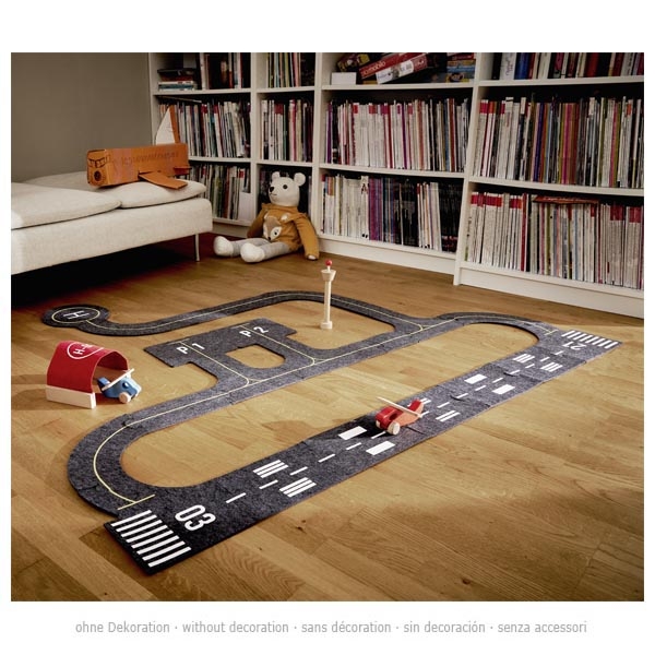 goki Spielset Flughafen gokiAir aus Filz und Holz - Holzspielzeug Profi