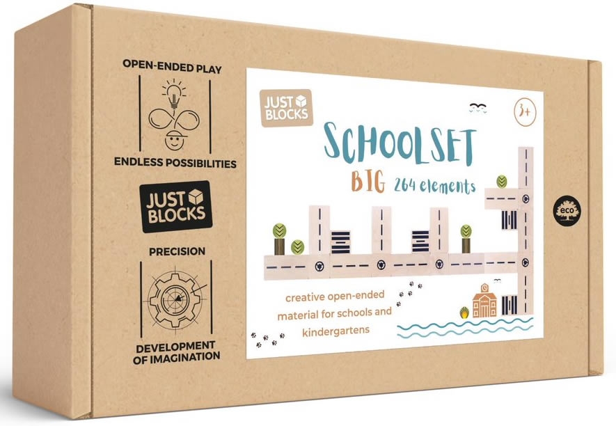 JUST BLOCKS - School Set BIG (264 St.) JUST BLOCKS - School Set BIG (264 St.)