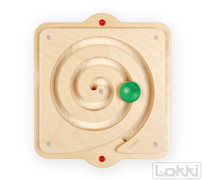Lokki Wandspiel Labyrinth Spirale rechts (grün) Lokki Wandspiel Labyrinth Spirale rechts (grün)