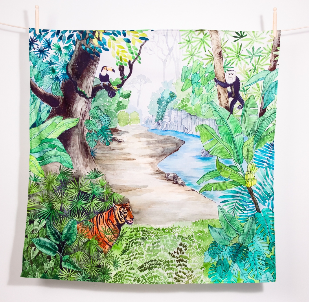 Wonderie Spieltuch Deep In The Jungle MAXI Wonderie Spieltuch Deep In The Jungle MAXI